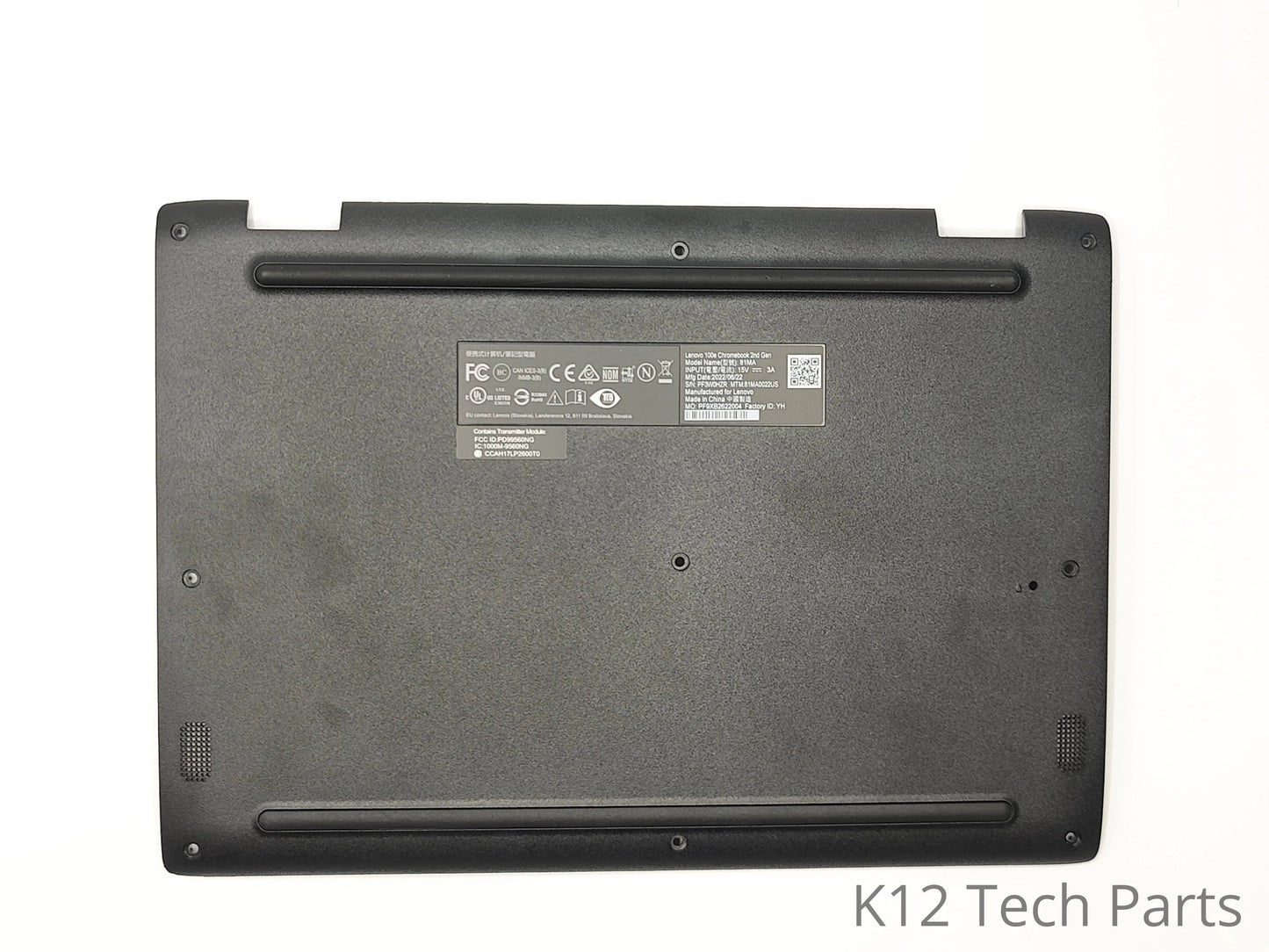 Lenovo Chromebook 100e G2 Bottom Case