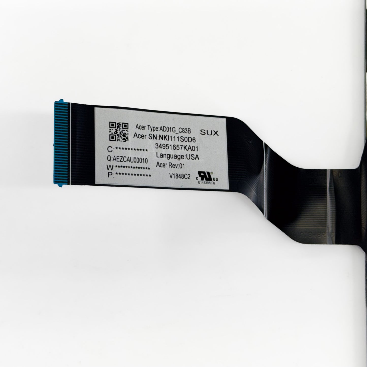 Acer Chromebook R753T Keyboard