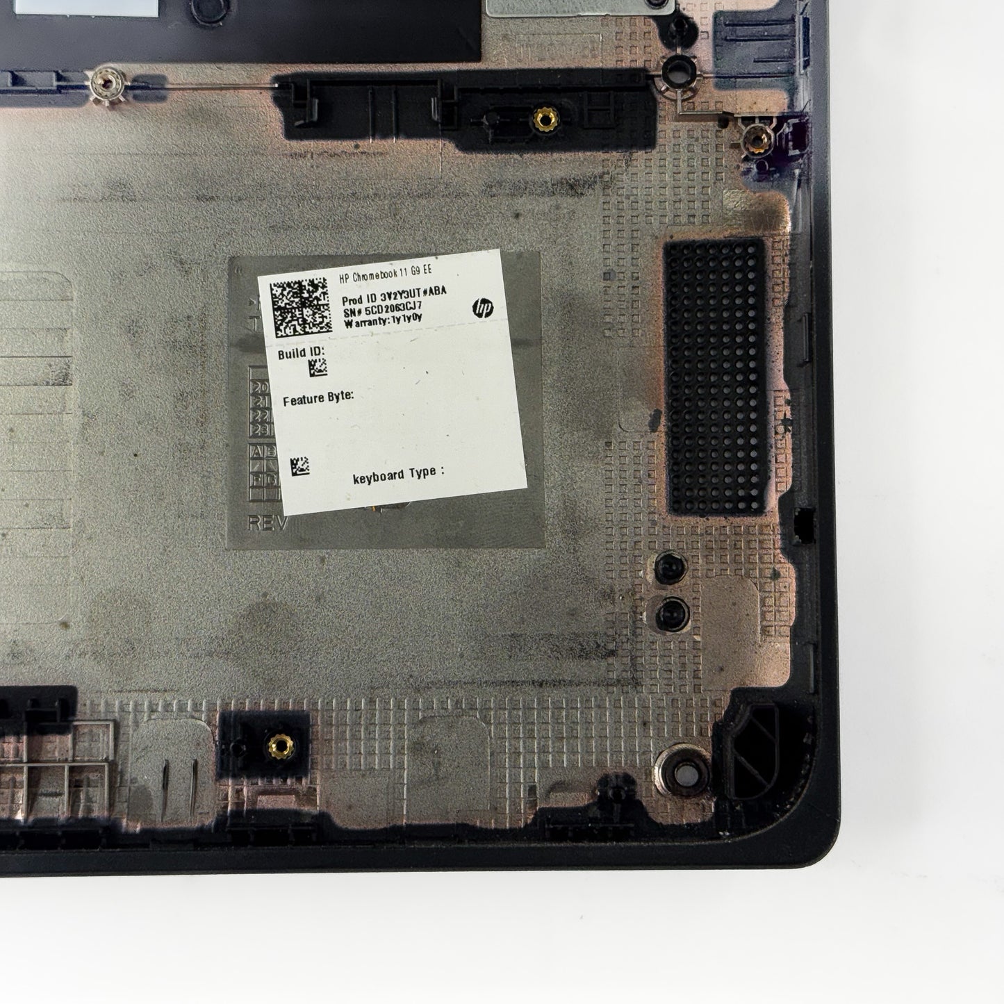 HP Chromebook 11 G9EE Bottom Case