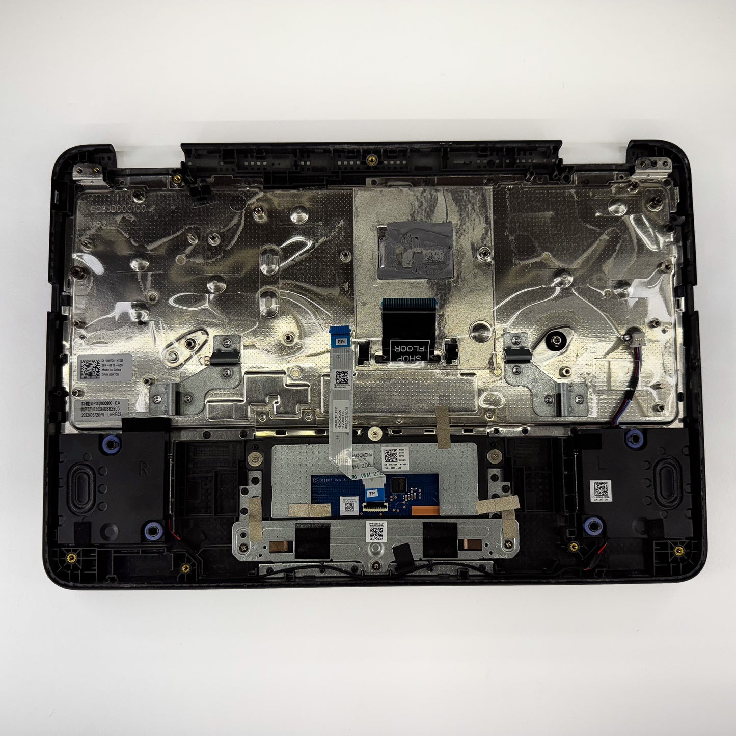 Dell Chromebook 3110 Palmrest (With Daughterboard)