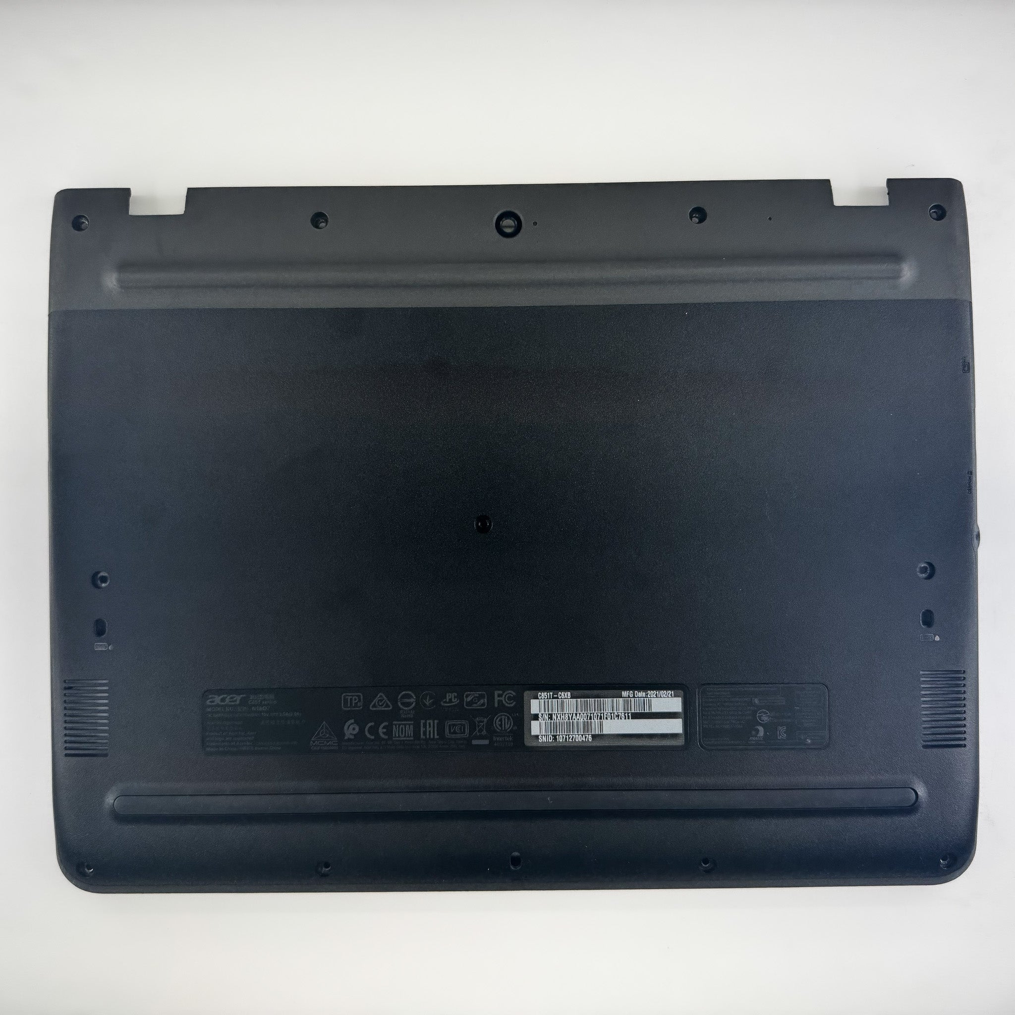 Acer Chromebook C851T Bottom Case