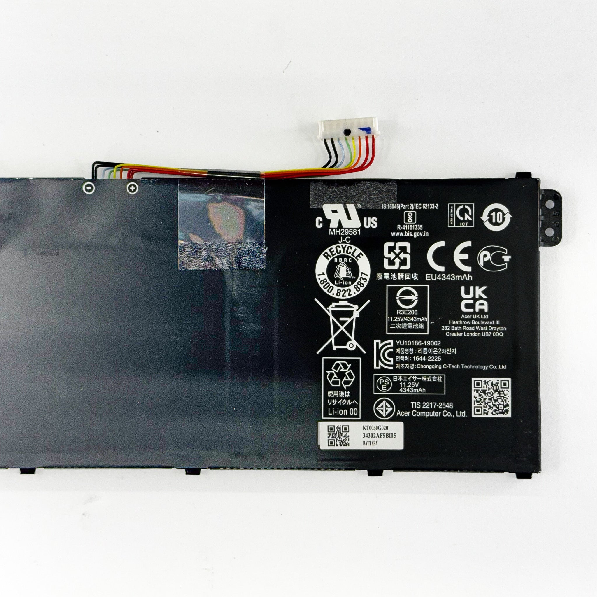 Acer Chromebook R753T Battery