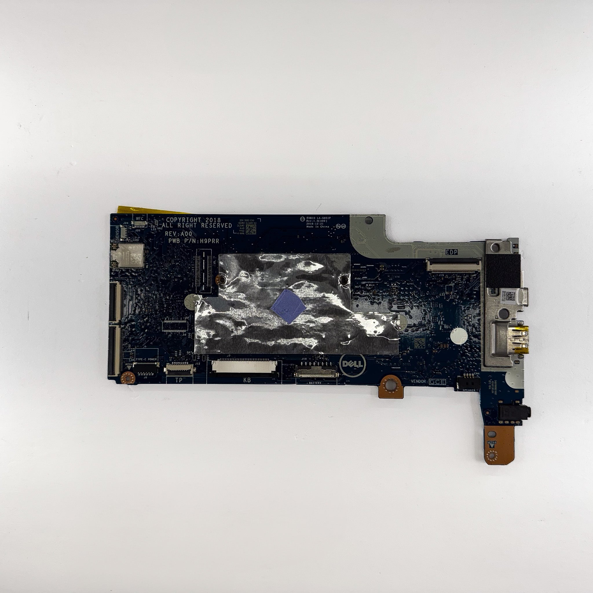 Dell Chromebook 3100 Non-Touch Motherboard (No Daughterboard)
