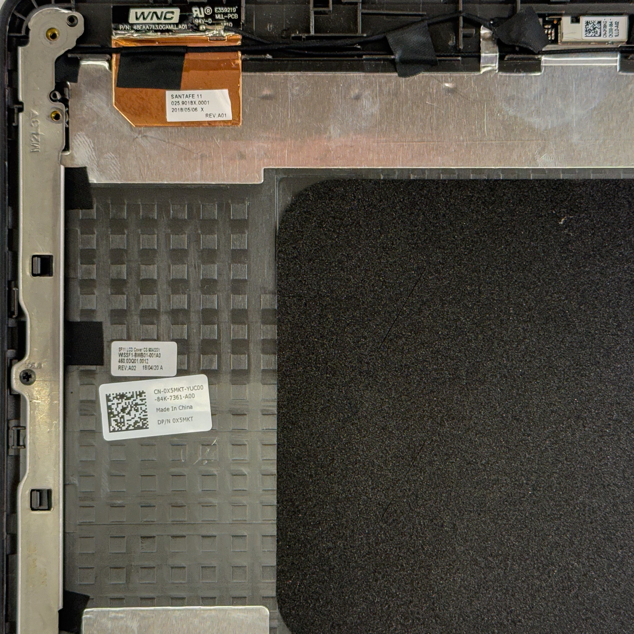Dell Chromebook 5190 LCD Clam