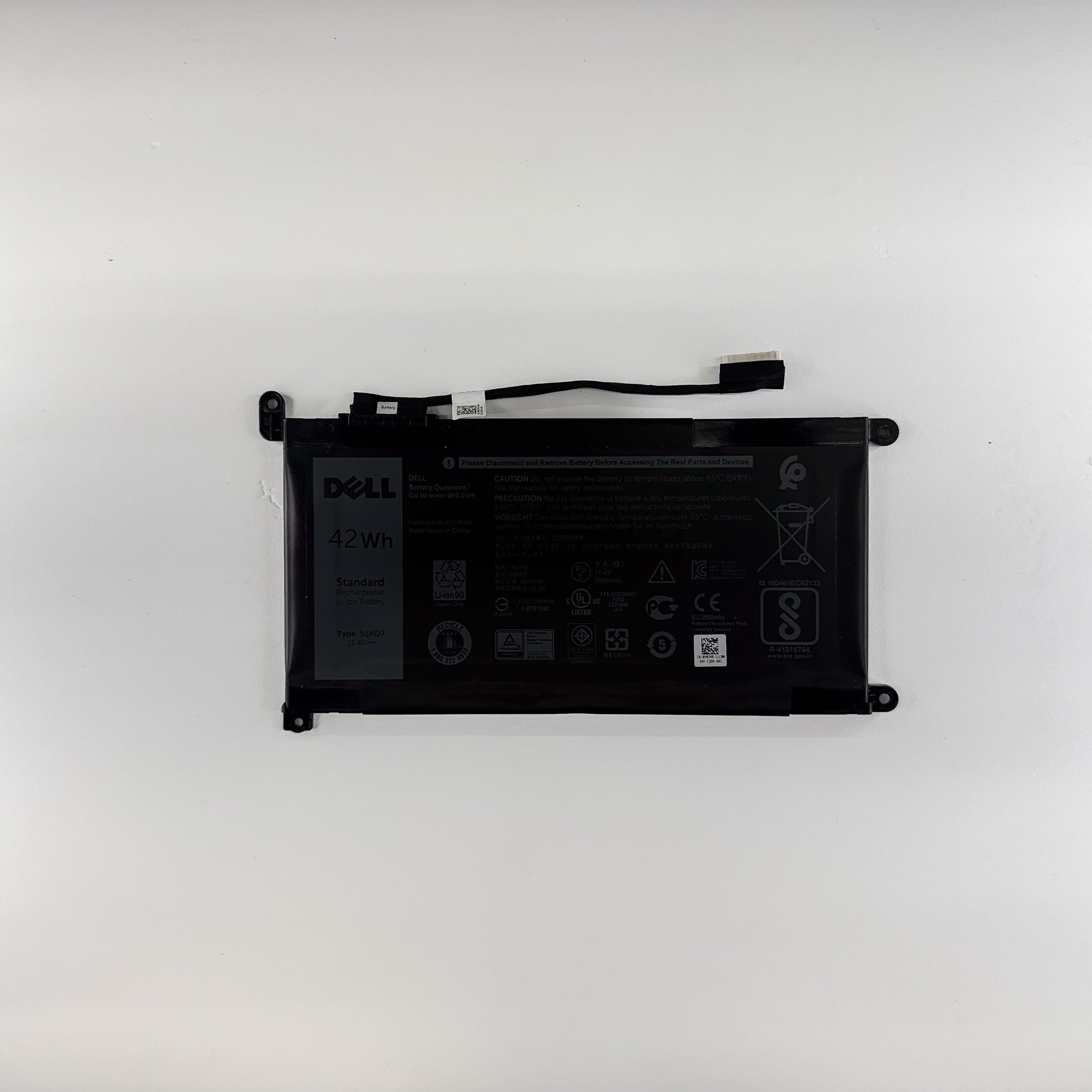 Dell Chromebook 3100 Battery