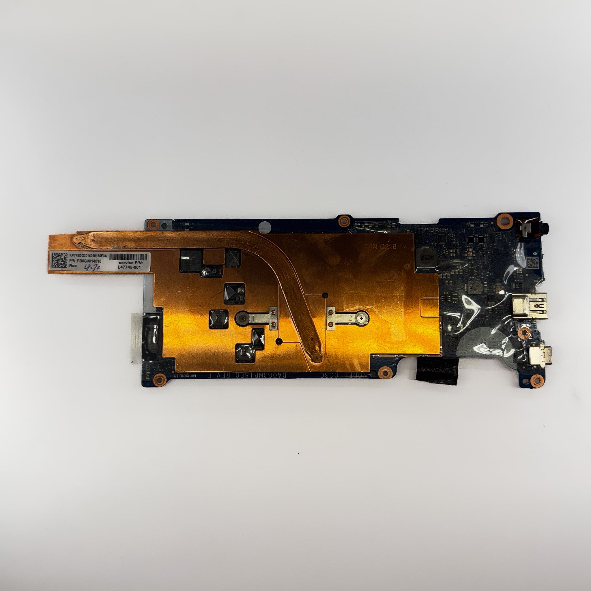 HP Chromebook 11A G6EE Non-Touch Motherboard, 4GB