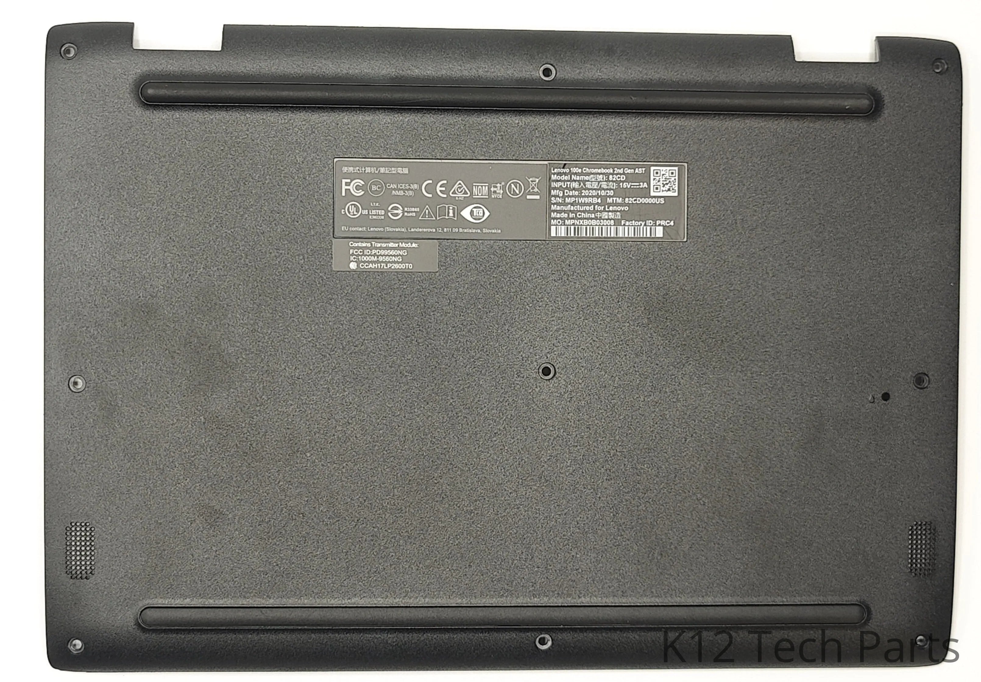 Lenovo Chromebook 100e G2 AST Bottom Case