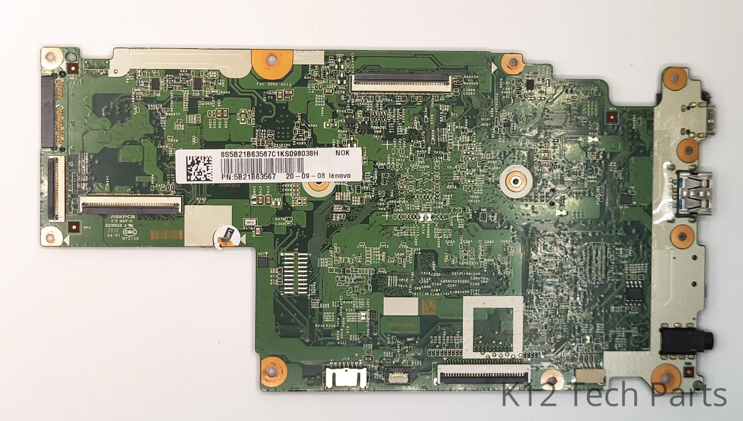 Lenovo Chromebook 100e G2 AST Motherboard, 4GB