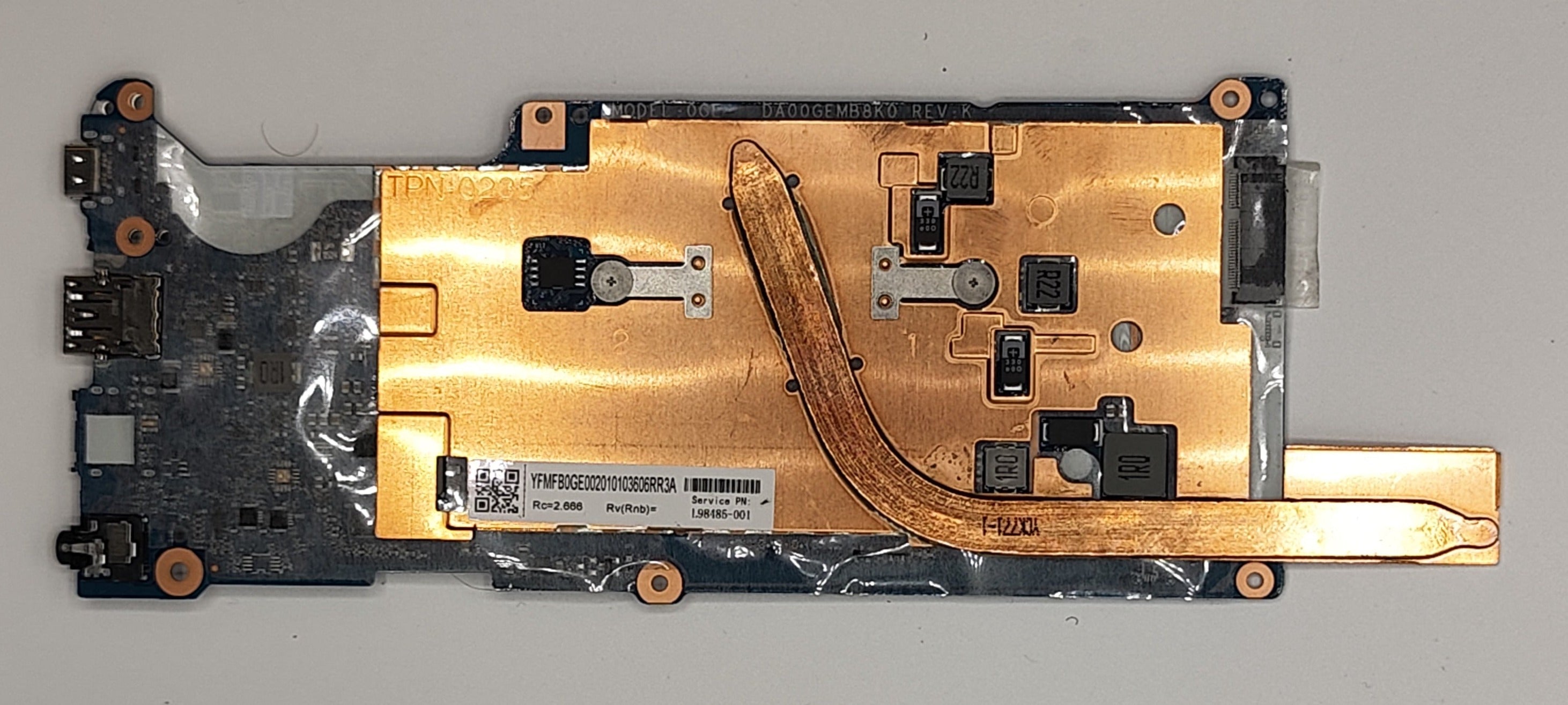 HP Chromebook 11A G8EE Motherboard, 4GB