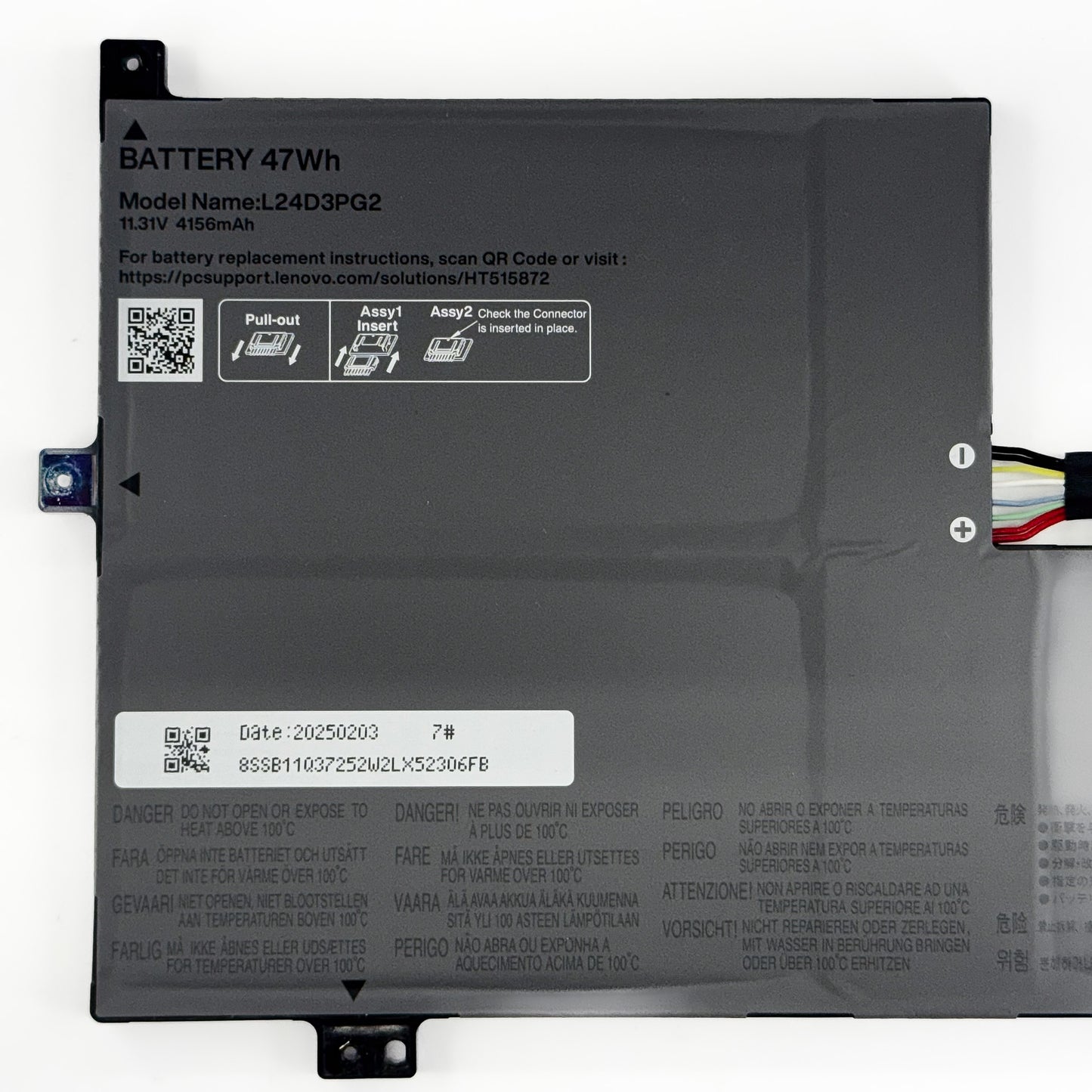 Lenovo Chromebook 500e G4s Battery