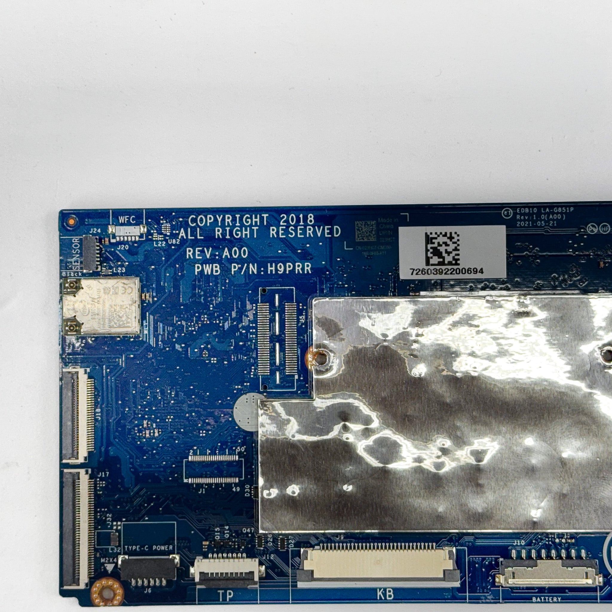 Dell Chromebook 3100 2in1 No WFC Motherboard