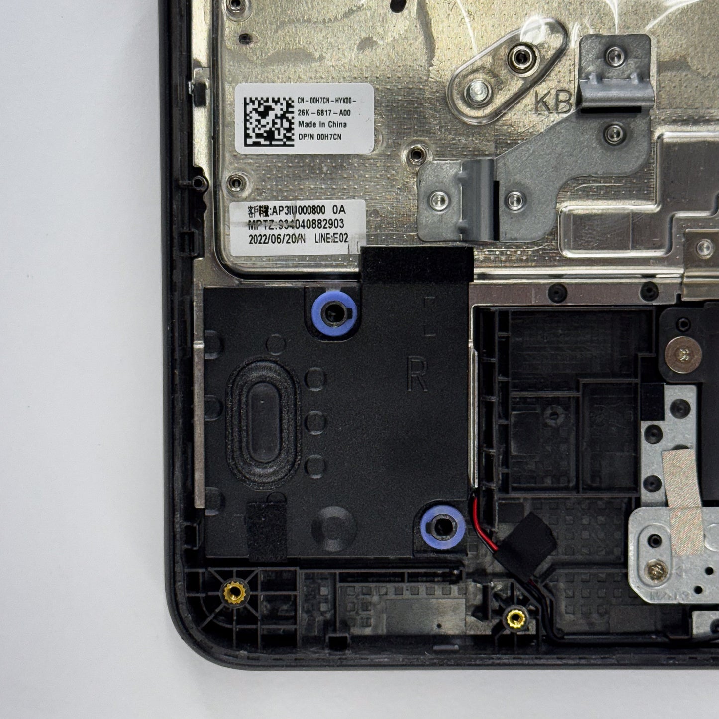 Dell Chromebook 3110 Palmrest (With Daughterboard)