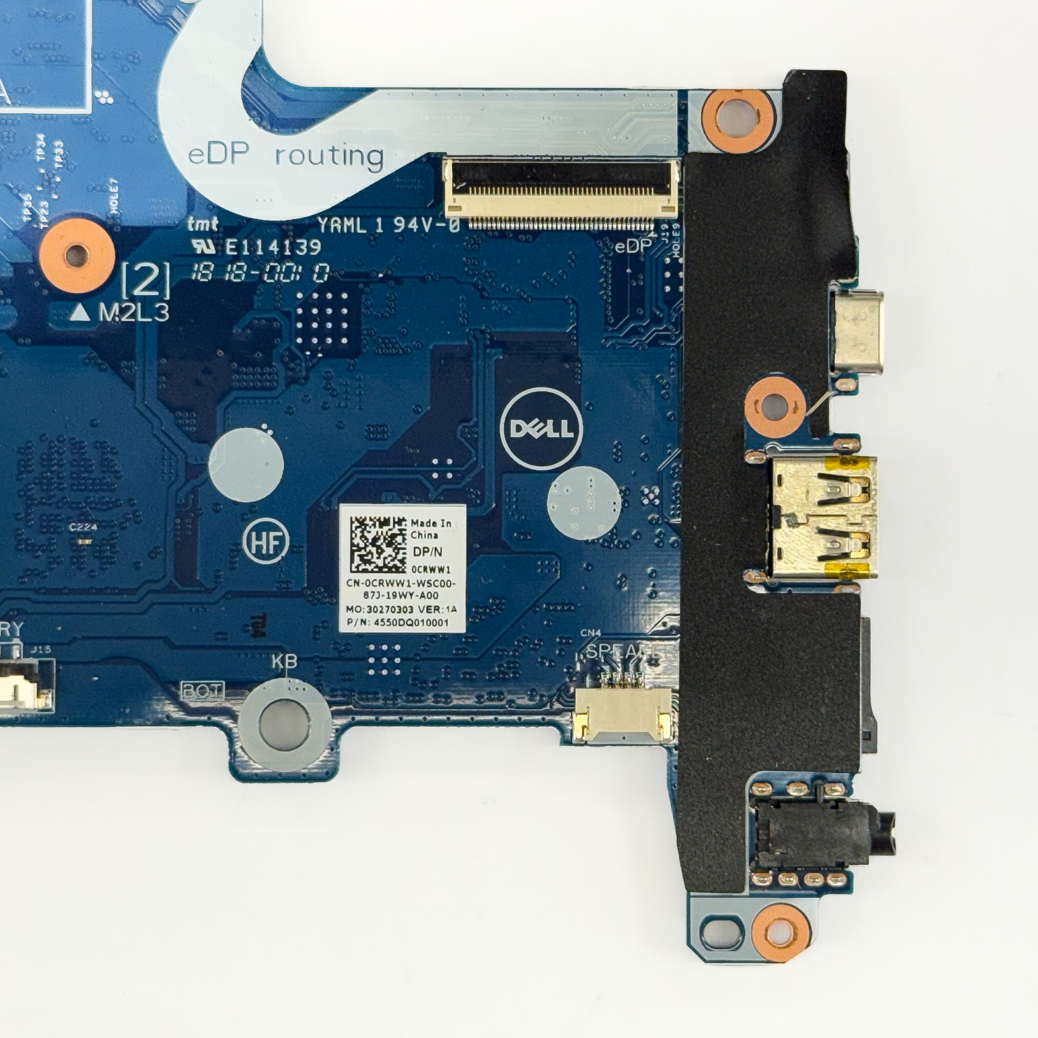 Dell Chromebook 5190 Non-Touch Motherboard