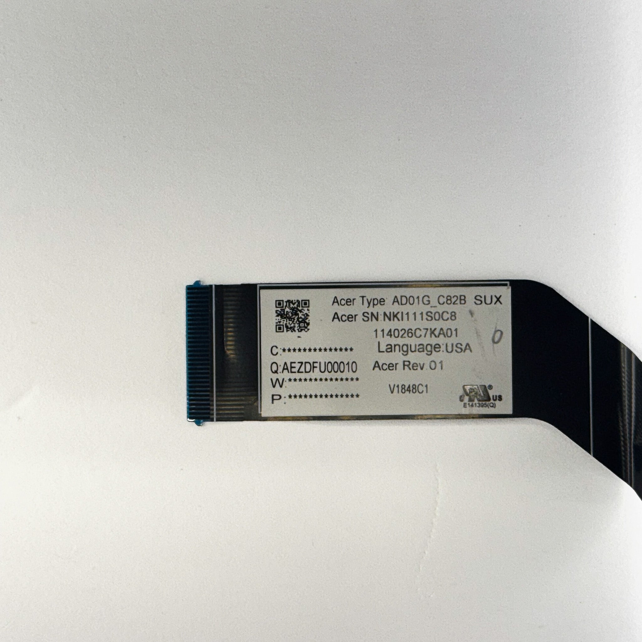 Acer Chromebook C722 Keyboard