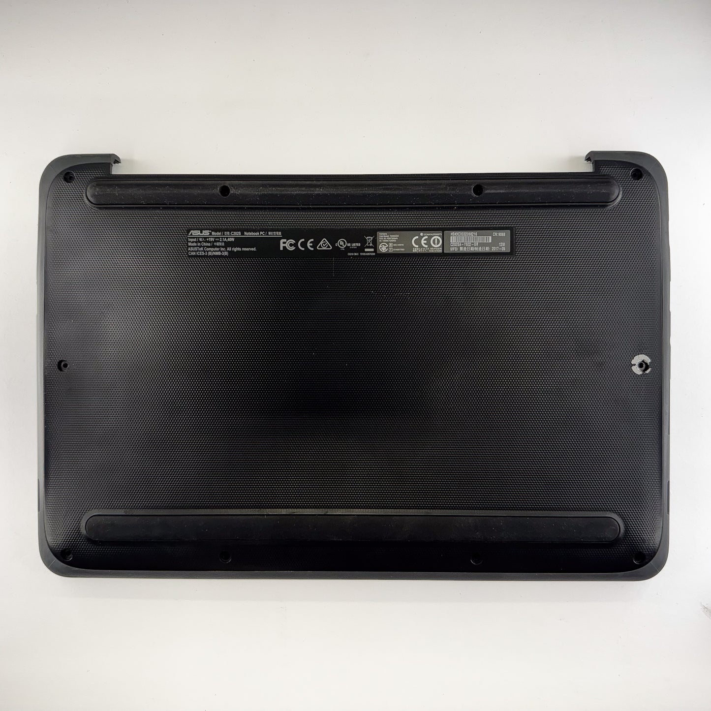 Asus Chromebook C202SA Bottom Case Gray