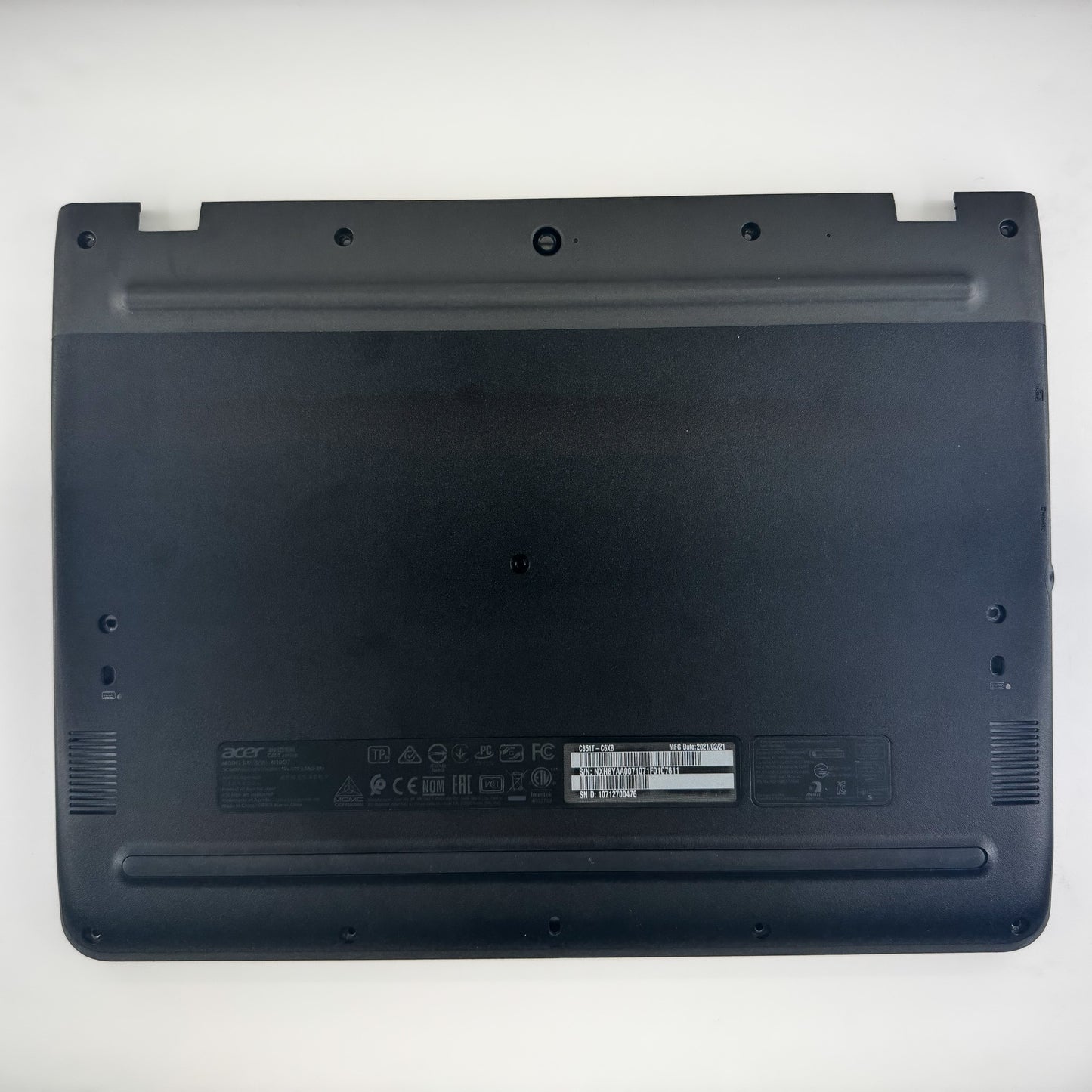 Acer Chromebook C851T Bottom Case