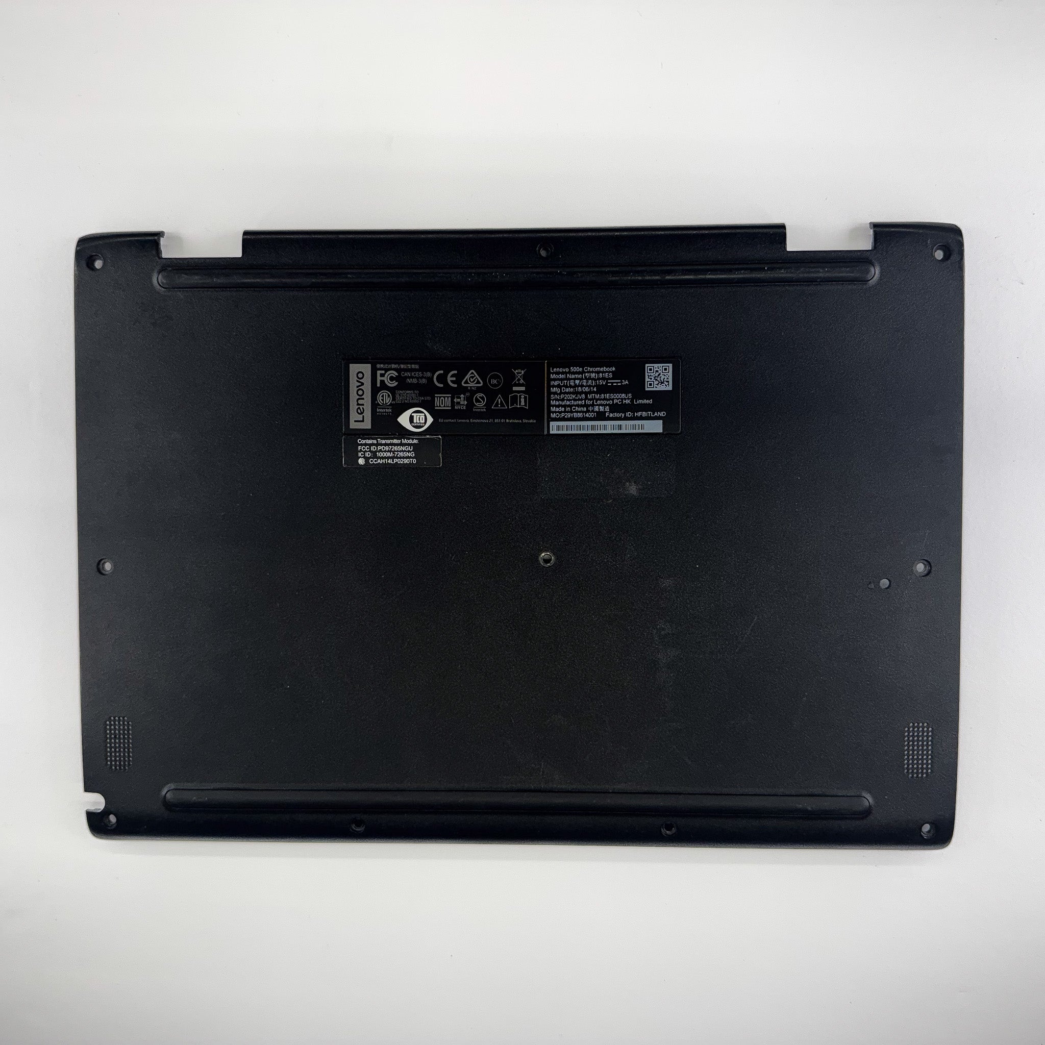 Lenovo Chromebook 500e G1 Bottom Case