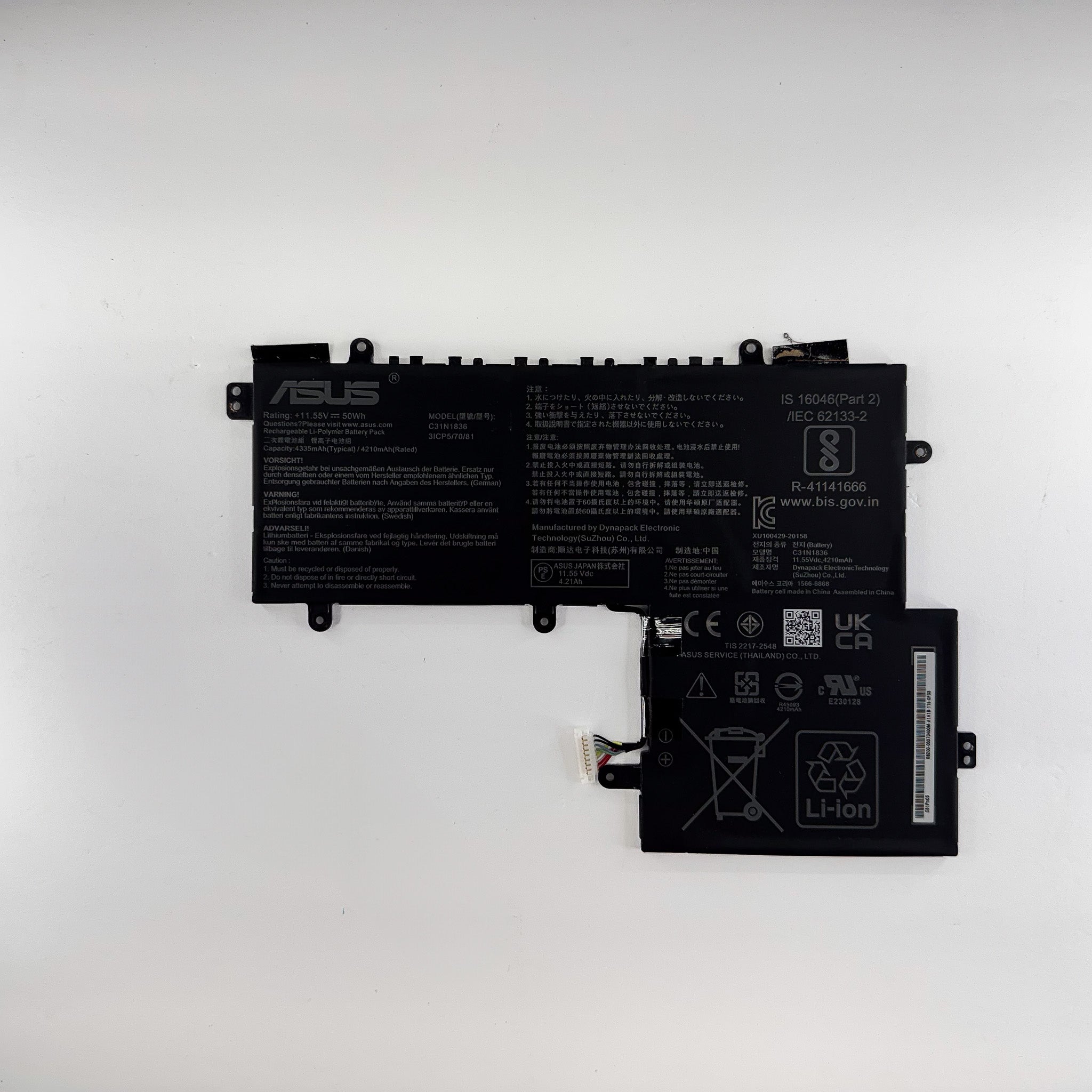 Asus Chromebook C204MA Battery