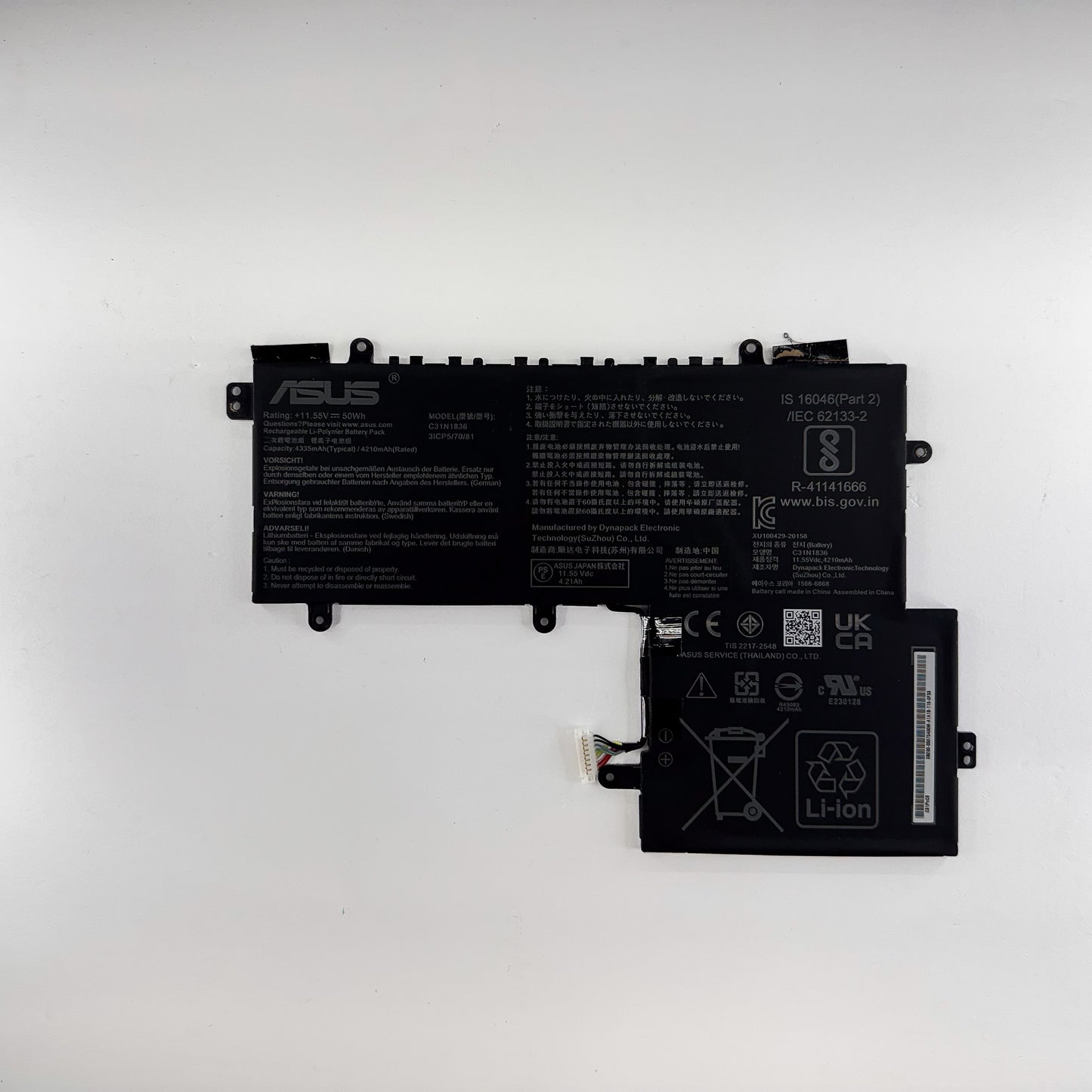 Asus Chromebook C204MA Battery