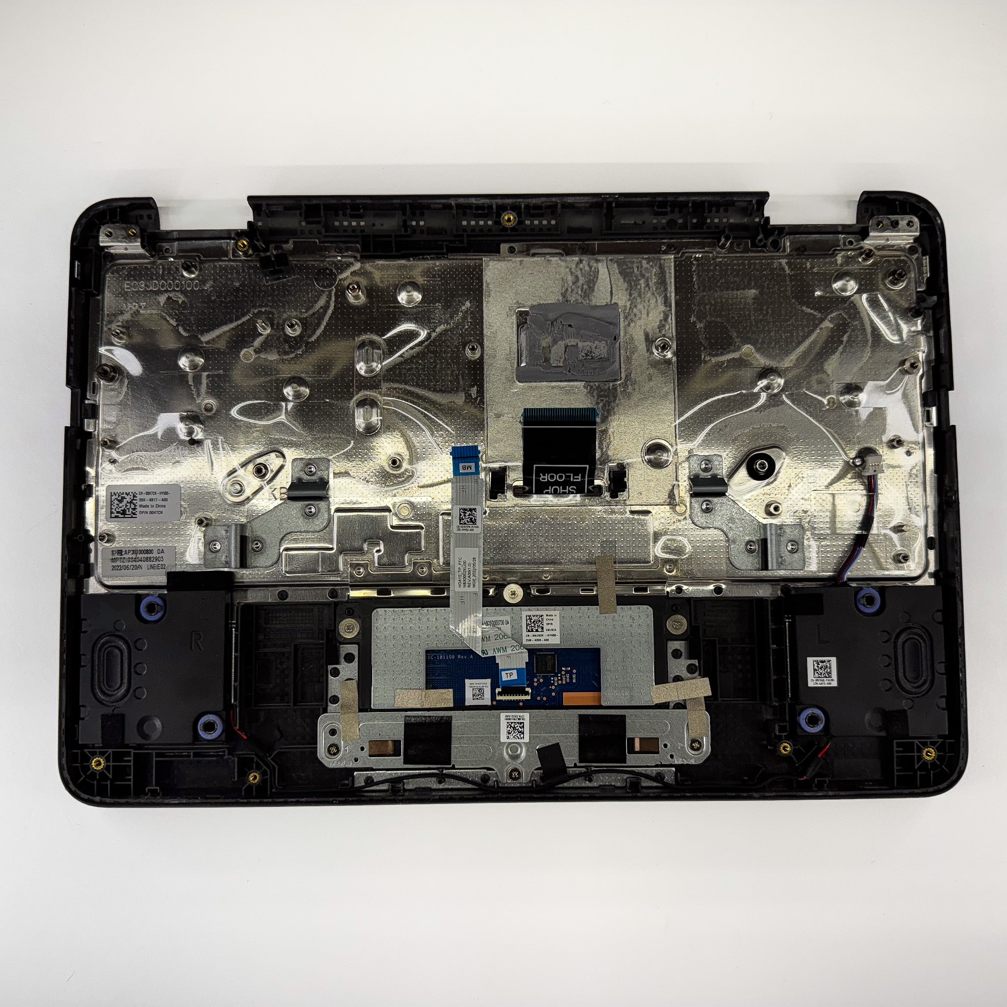 Dell Chromebook 3110 Palmrest (With Daughterboard)