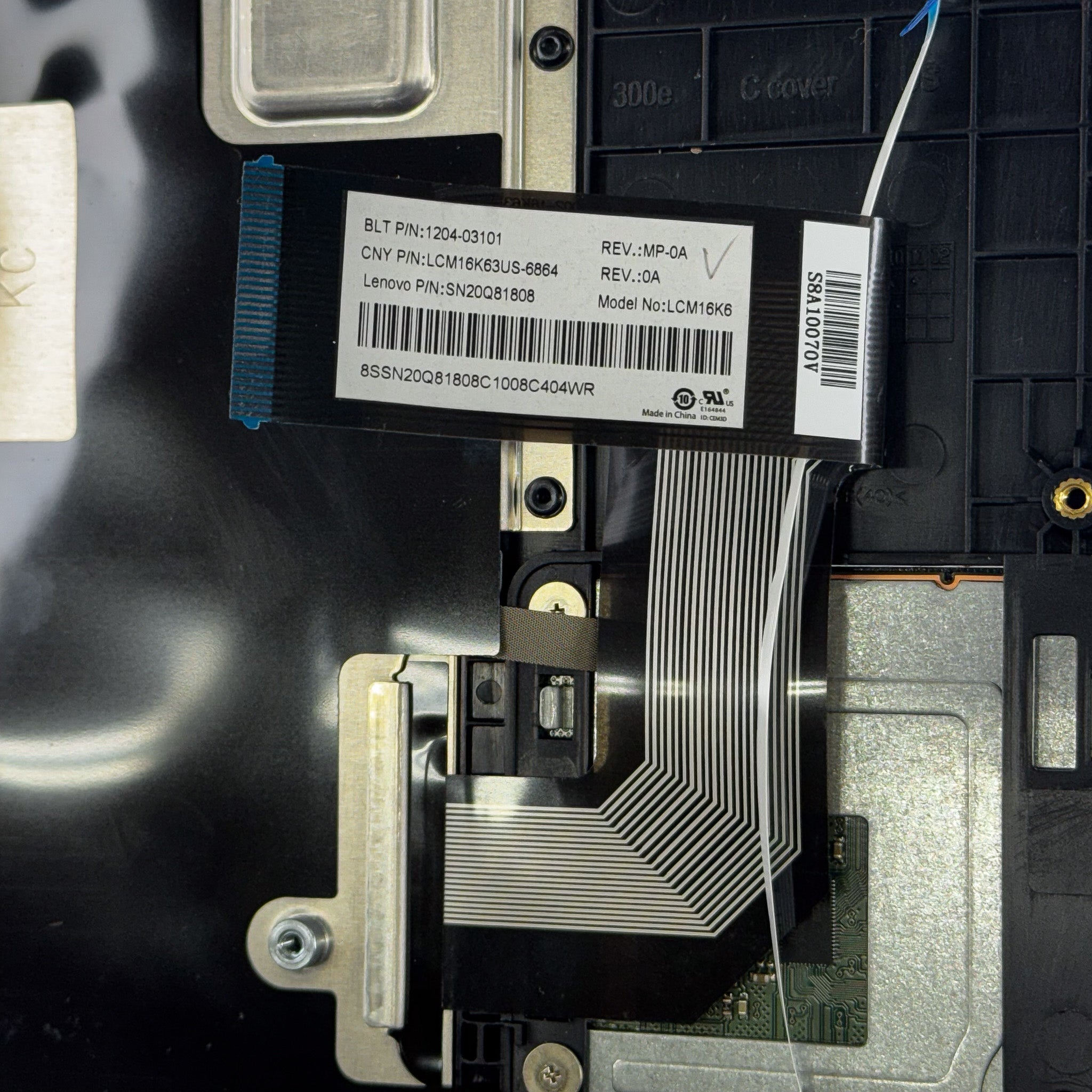 Lenovo Chromebook 300e G1 Keyboard