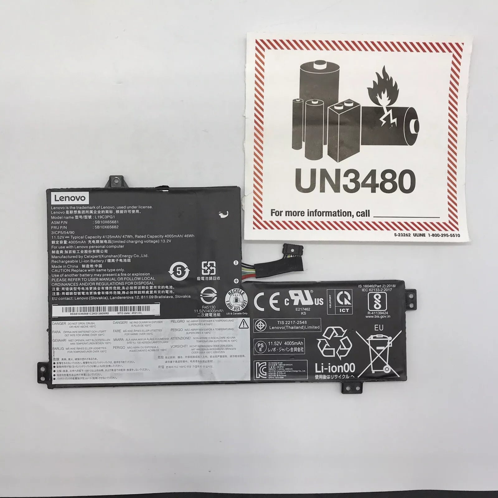 Lenovo Chromebook 11.6 100E G2 AST / 300E G2 AST Battery Lot of 50